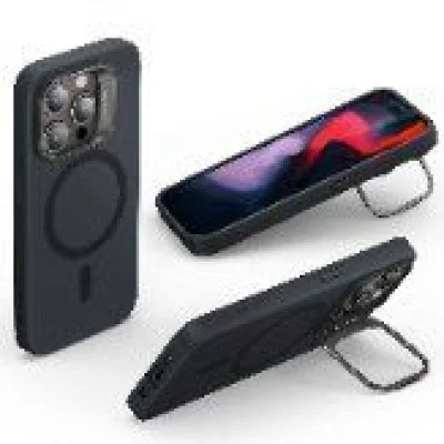 Cover Iphone 15 Pro Max Cloud Soft Case With Stash Stand Esr